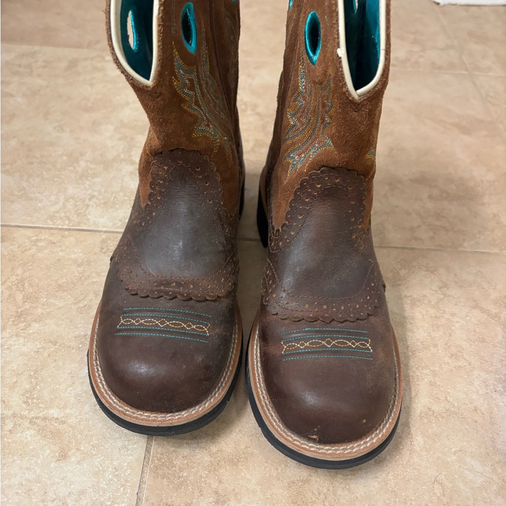 Vintage Arita women’s short cowgirl boot! Great condition! - Picture 4 of 10